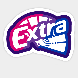 Extra Bi! Sticker